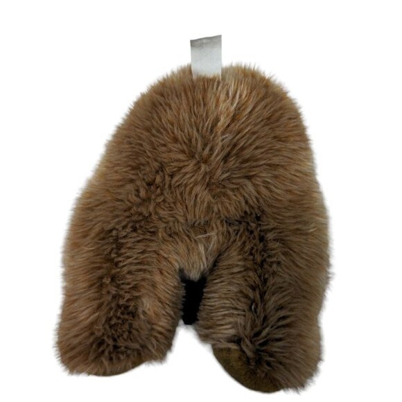 Brown Teddy Bear Valentines Day Christmas Red Bow Plush Stuffed Animal 9" - Picture 5 of 6